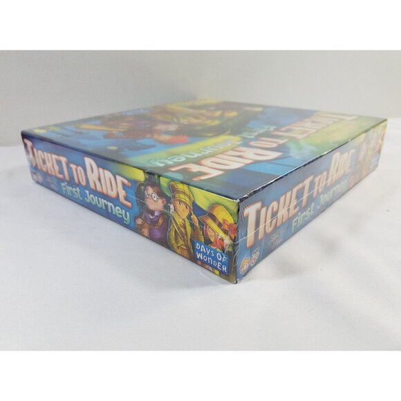 Days of Wonder Ticket to Ride First Journey New In Box Alan R. Moon 2020 - Picture 5 of 14